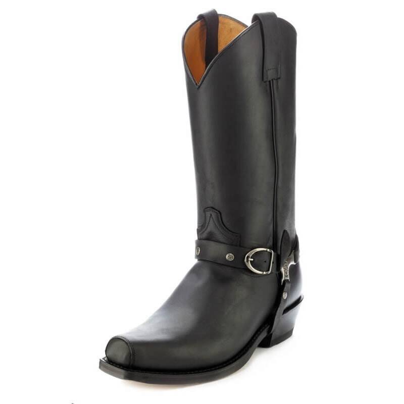 santiags cuir  3091_pete_negro_sendra_boots