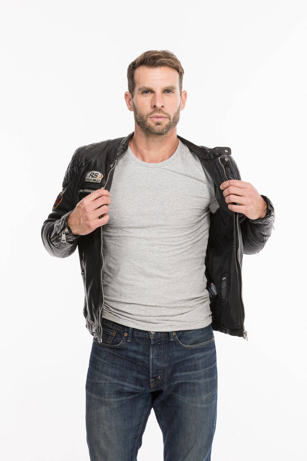 blouson cuir homme redskins noir r�f 132 (11)