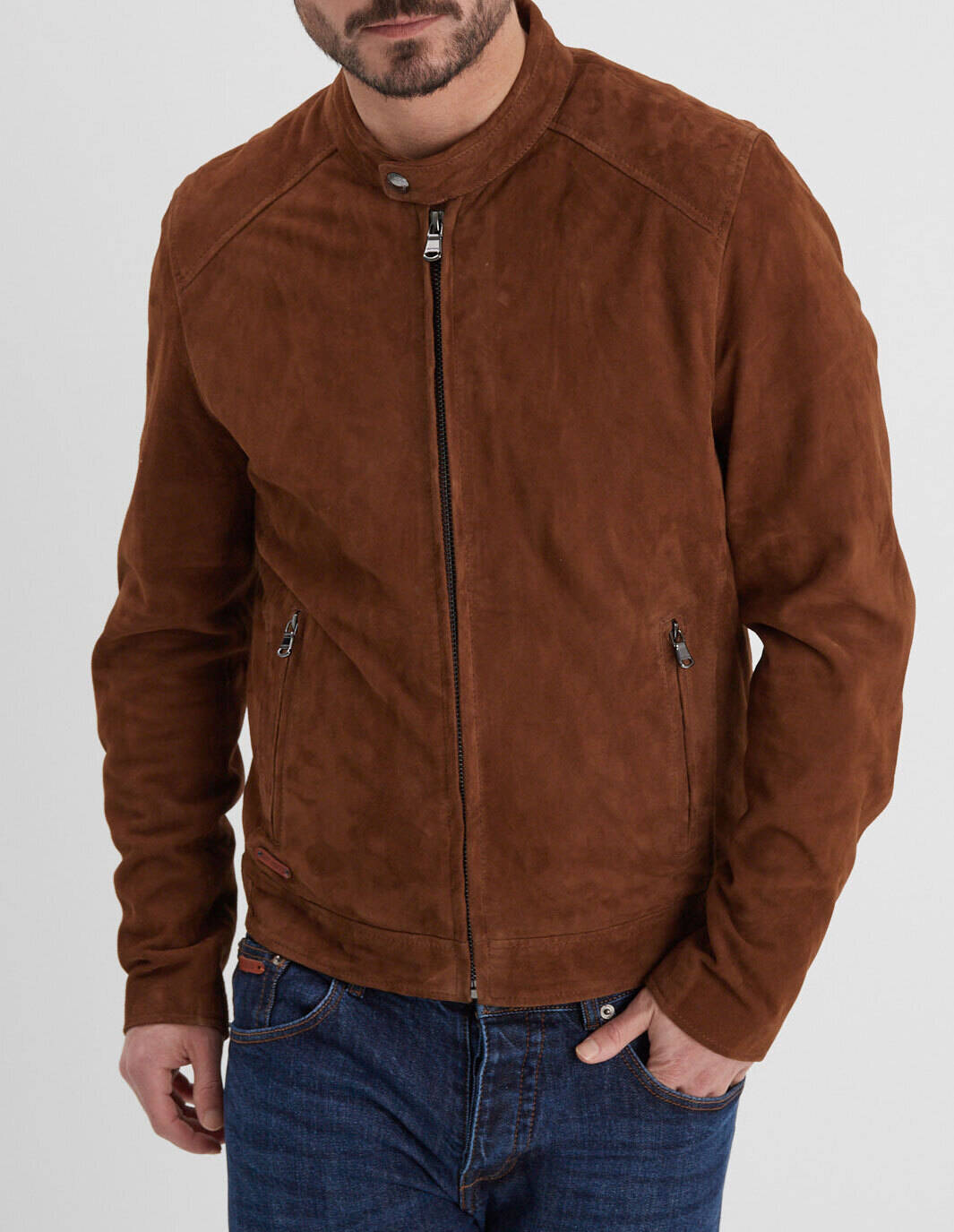 blouson cuir homme tabac delf (5)