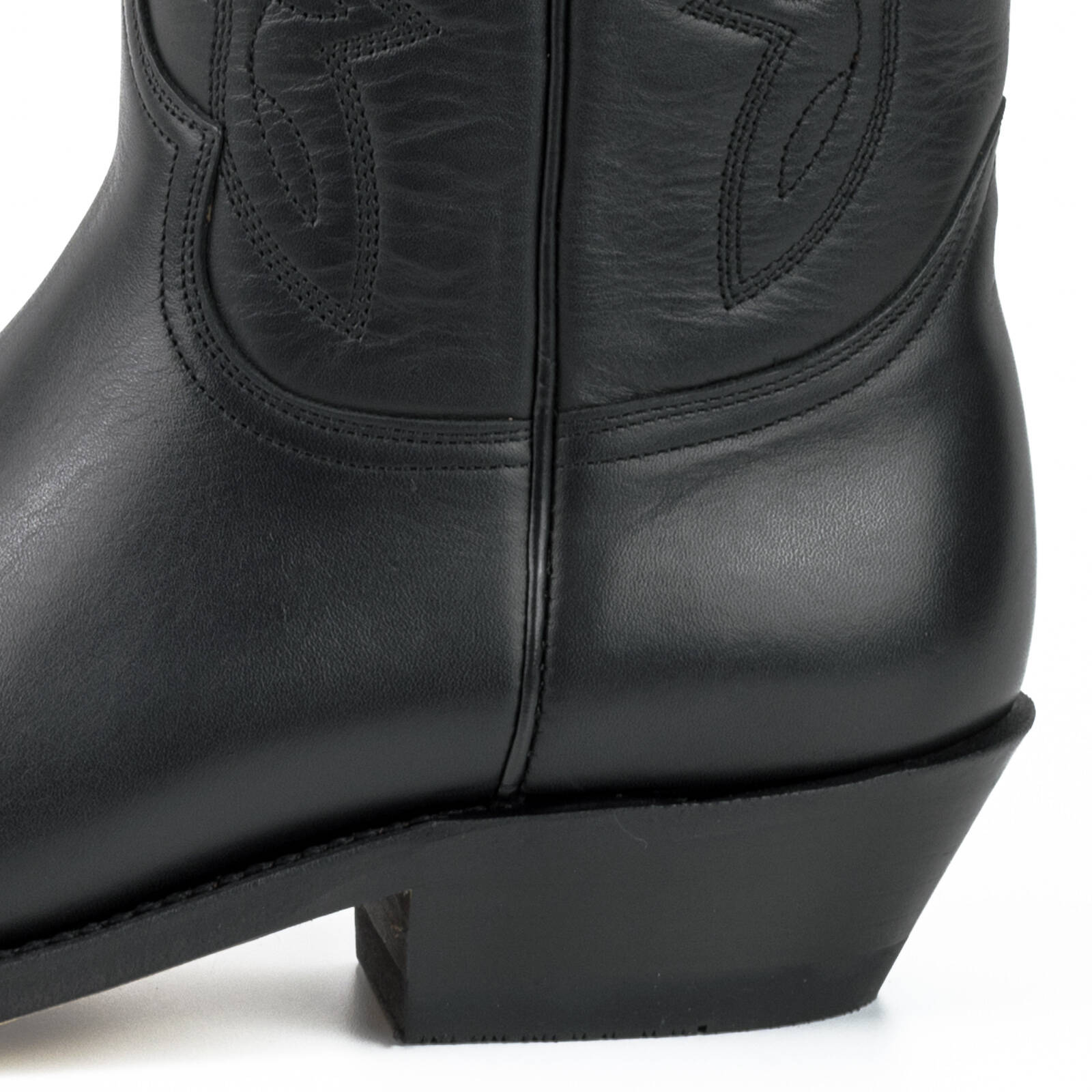 bottes cuir mayura cowboy box negro réf 116 (4)