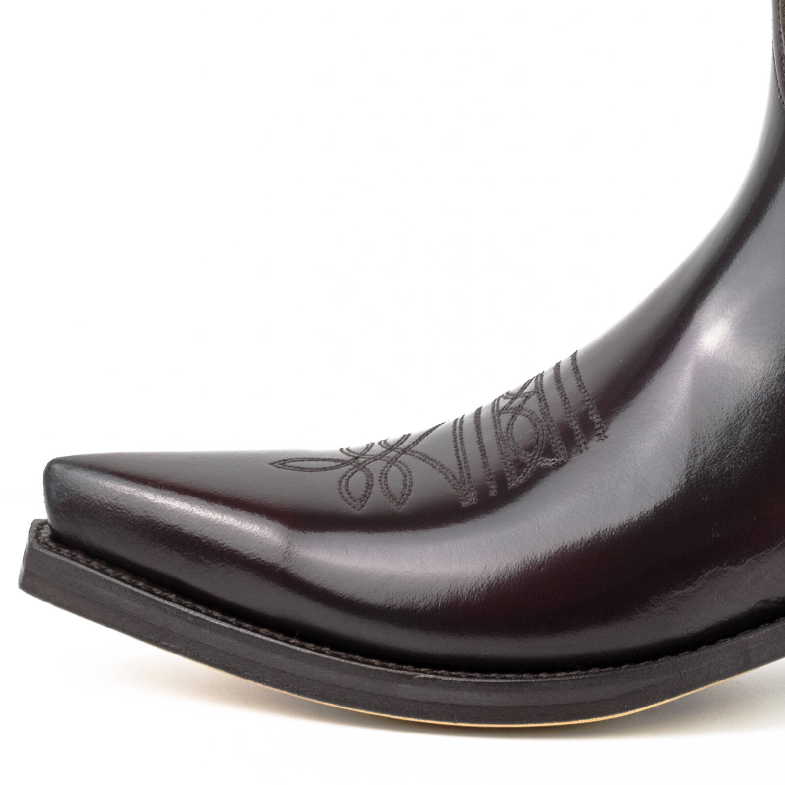 bottes cuir mayura cowboy florentic burdeos réf 119 (6)