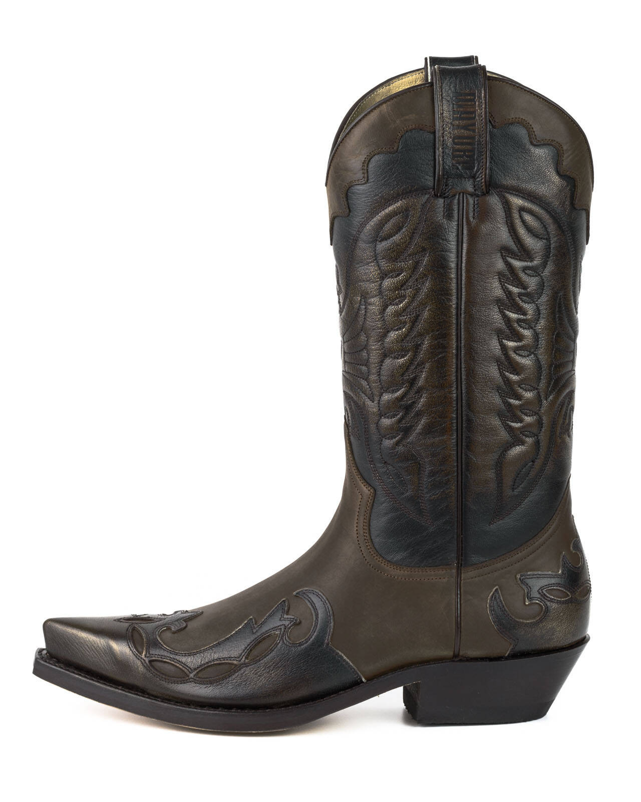 bottes cuir mayura cowboy milanelo verin crazy old pony r�f 122 (3)