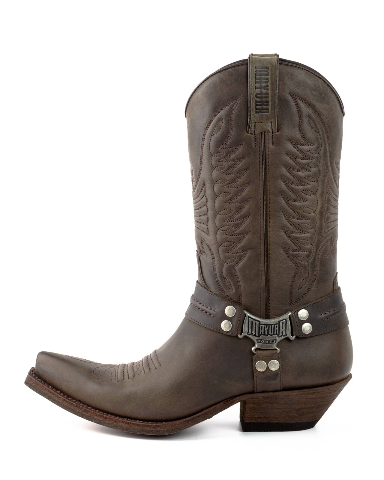 bottes cuir mayura cowboy nairobi ceniza réf 212 (3)
