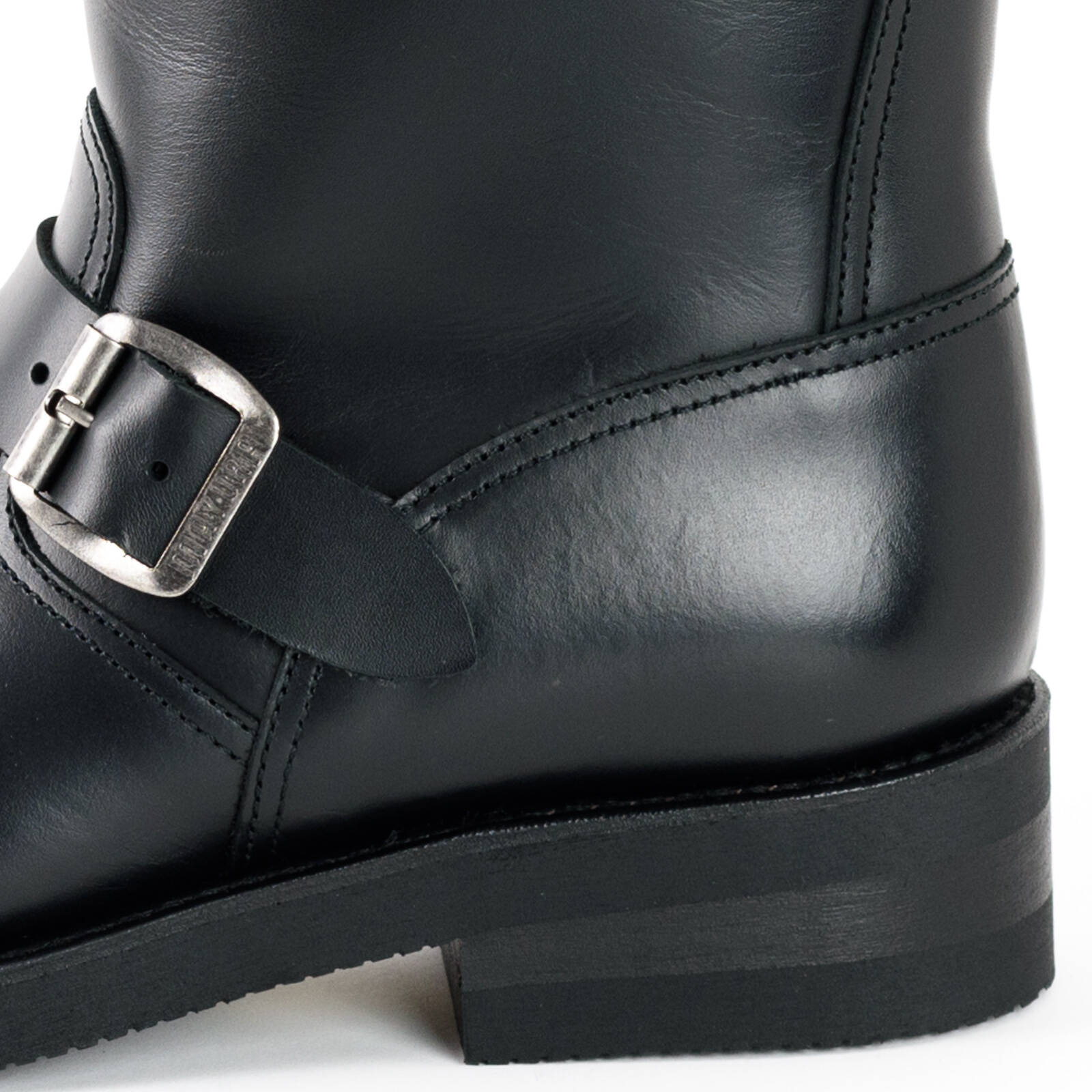 bottes cuir moto mayura pull oil negro réf 109 (6)
