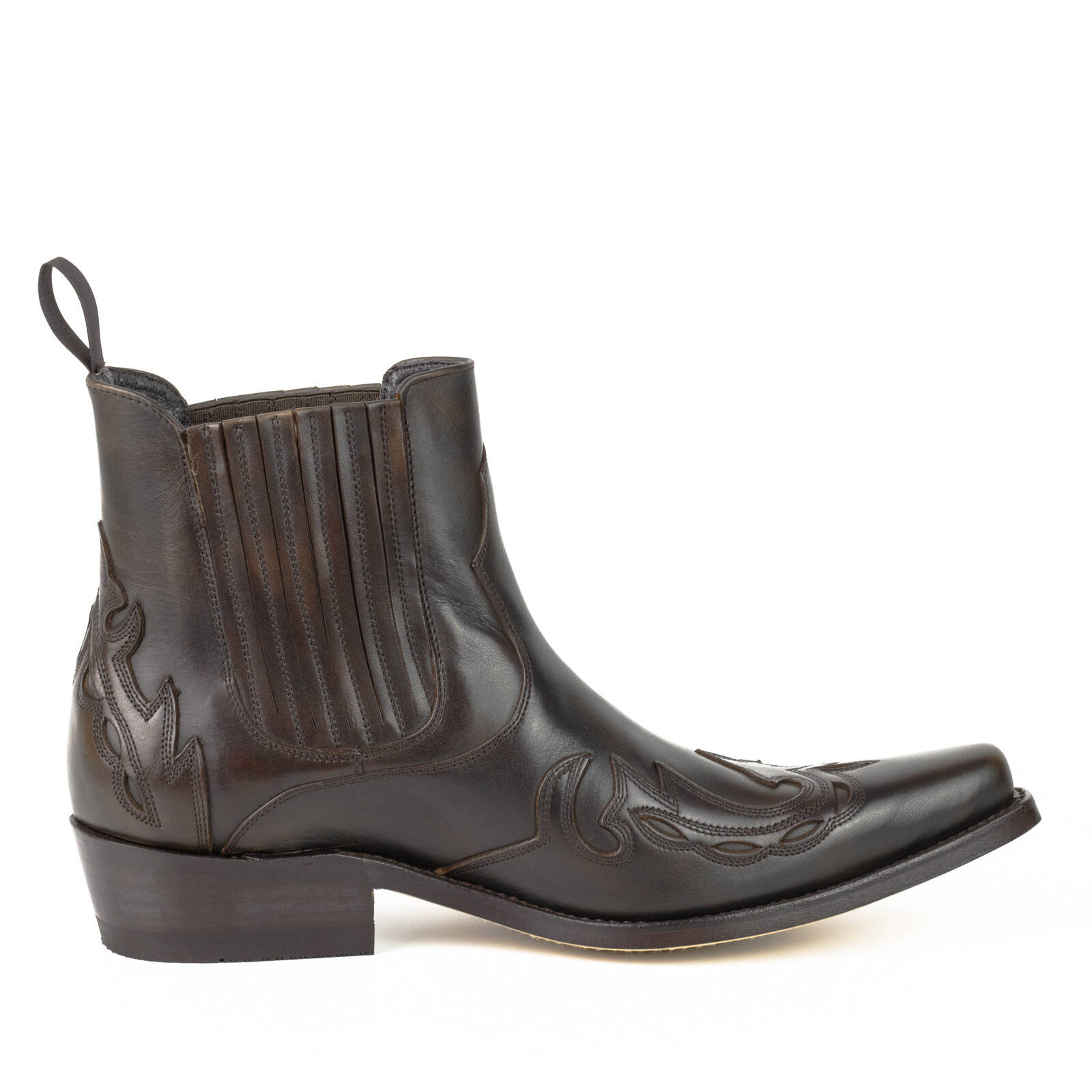 bottines cuir cowboy old manchado réf 237 (6)