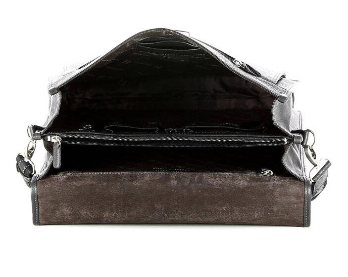 cartable cuir vachette hexagona 469537 noir  (4)