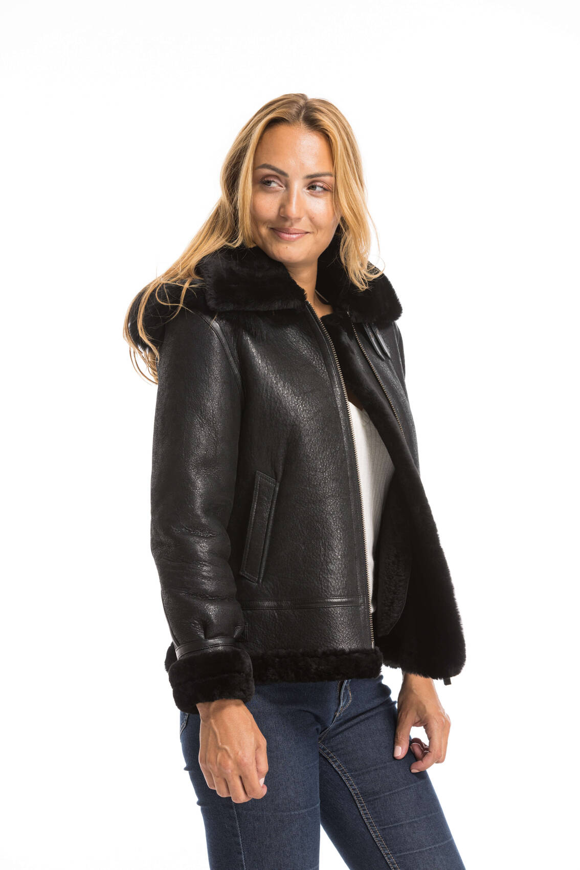 Bomber con cappuccio online donna
