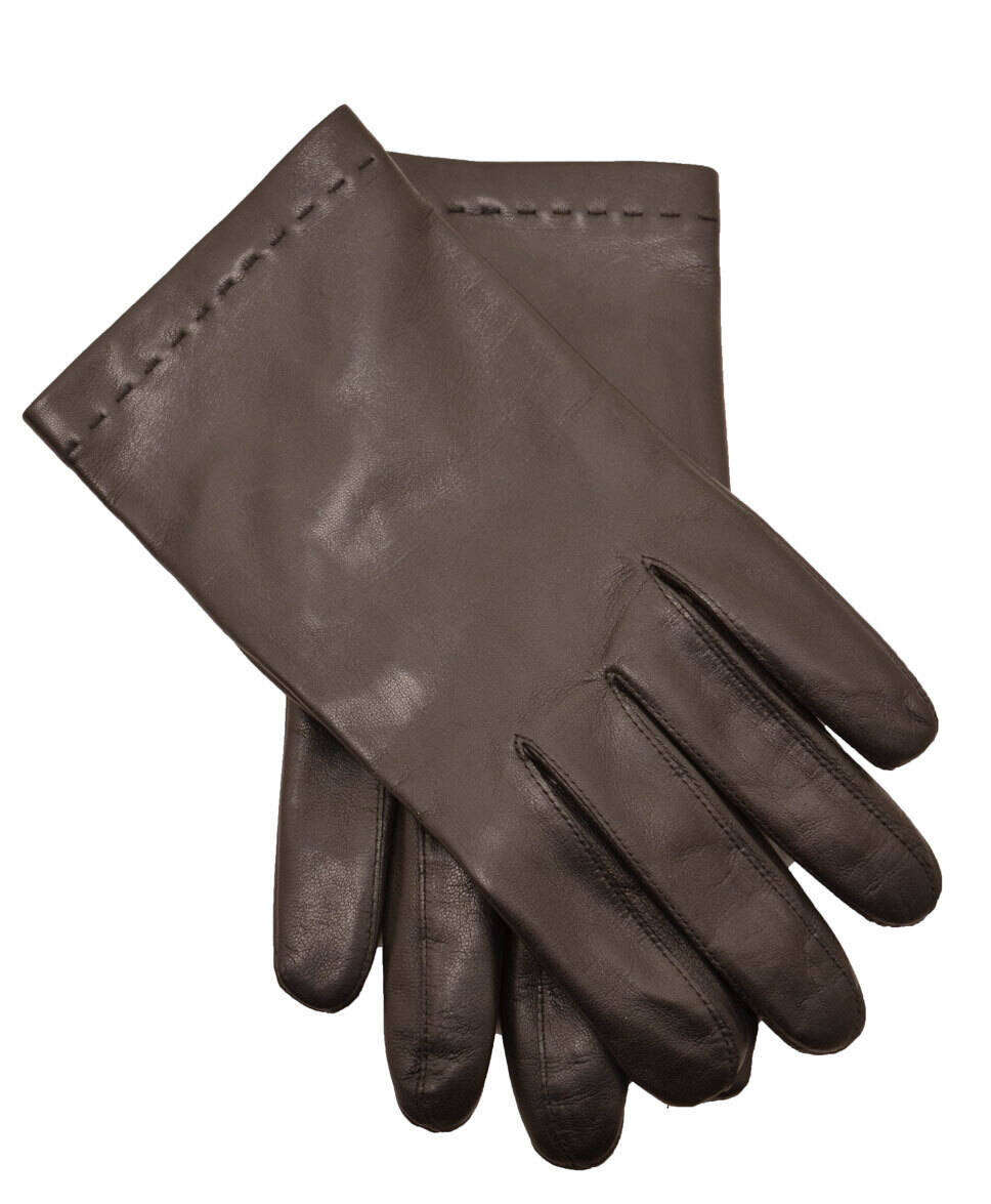 Gants cuir homme agneau noir 22030 (2)