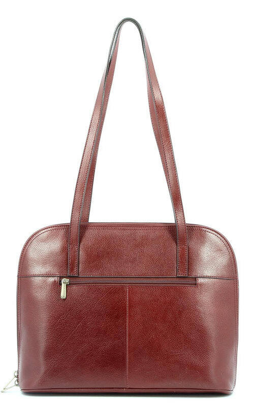 maroquinerie femme sac cuir 110469 carmin dos