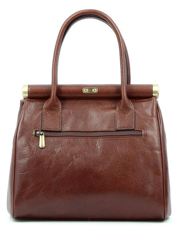 maroquinerie femme sac cuir 112551 marron dos