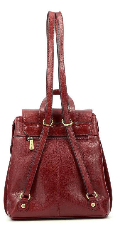 maroquinerie femme sac cuir 112914 carmin dos