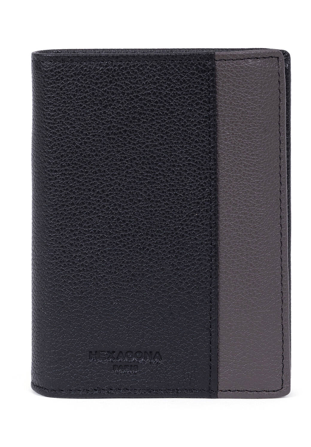 portefeuille-europeen-en-cuir-de-vachette-687813 noir taupe 6