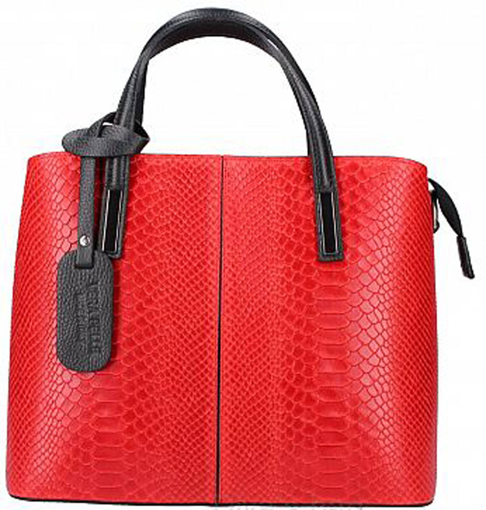 sac à main en cuir véritable merle rosso (2)