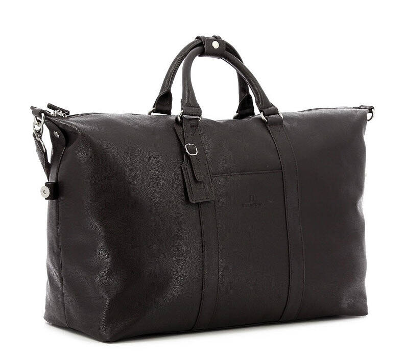 sac de voyage cuir vachette marron fonce 463134 biais