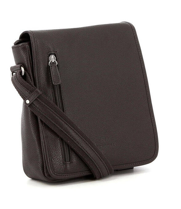 sacoche cuir marron 461326 biais