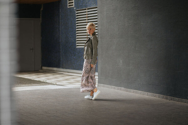 blouson-cuir-rose-garden-ol