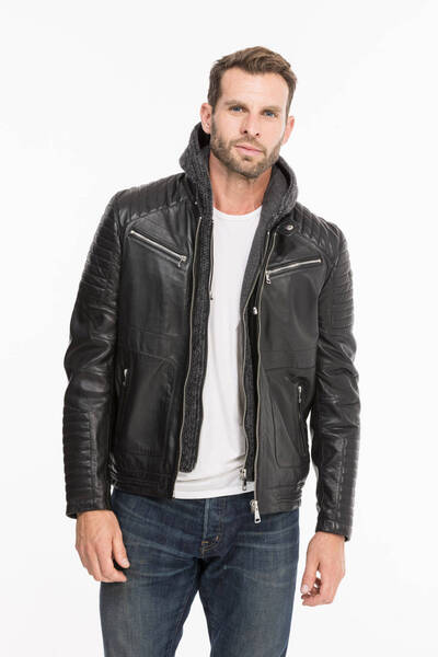 blouson cuir homme redskins r�f 136 noir byron  (8)