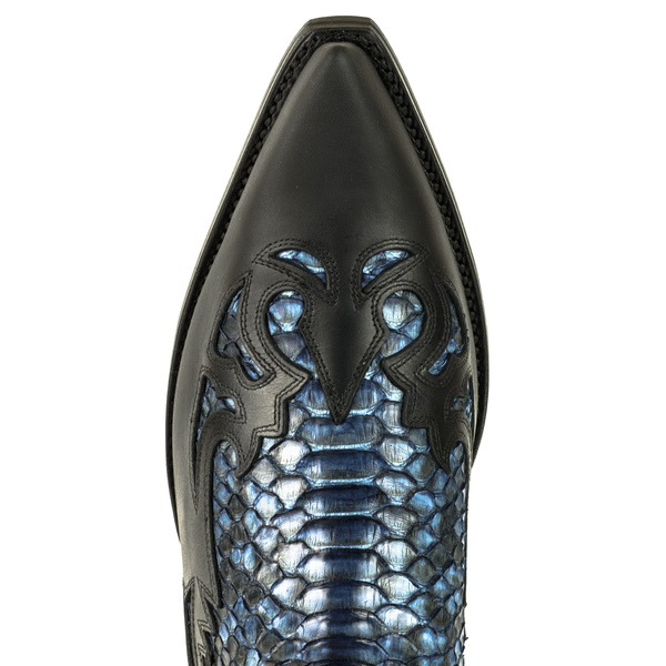 bota-cowboy-modelo-1935-C-MEX-crazy-old-negro-piton-nature-azul-7