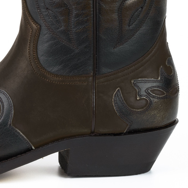 bottes cuir mayura cowboy milanelo verin crazy old pony r�f 122 (5)