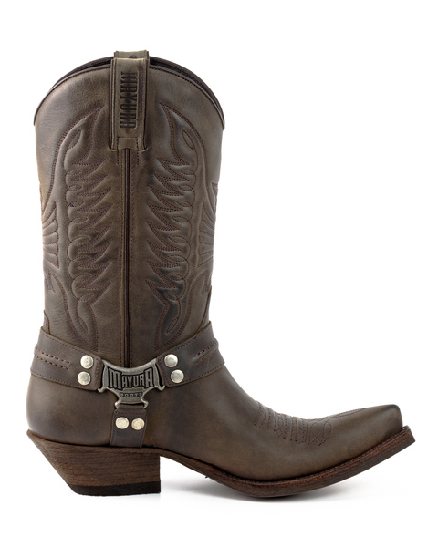 bottes cuir mayura cowboy nairobi ceniza réf 212 (7)