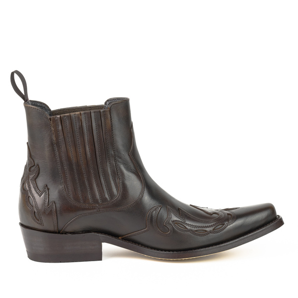 bottines cuir cowboy old manchado réf 237 (6)