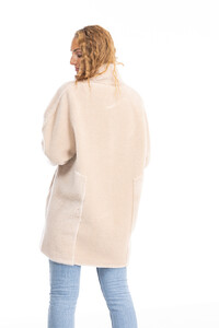 manteau laine femme cafe 64544 (17)
