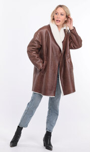 manteau mouton fortuna old brown (5)