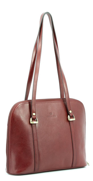 maroquinerie femme sac cuir 110469 carmin biais