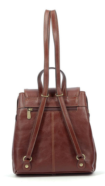 maroquinerie femme sac cuir 112914 marron dos