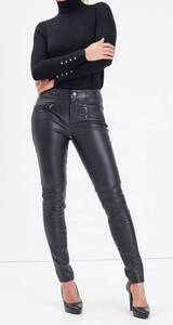 pantalon cuir femme stretch noir dina 100888 (3)