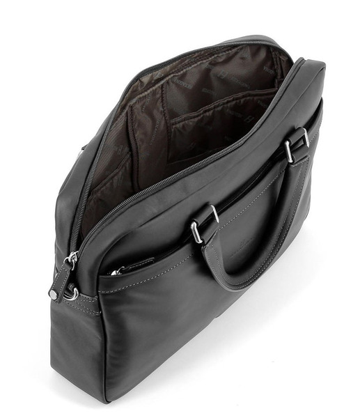 porte ordinateur hexagona noir 154663 ouvert