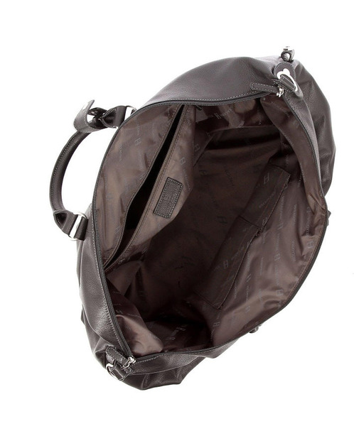 sac de voyage cuir vachette marron fonce 463134 ouvert