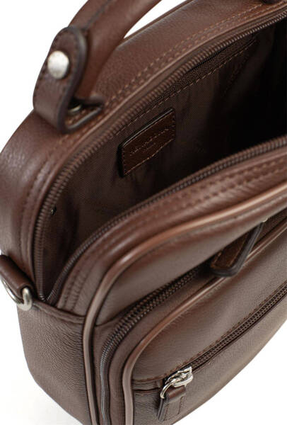 sacoche chocolat hexagona 461832 (2)