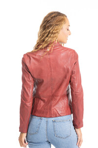 veste cuir femme rouge resi (7)