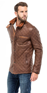 veste cuir homme style blazer e09 c469 mannequin (5)