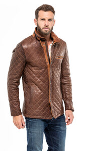 veste cuir homme style blazer e09 c469 mannequin (6)