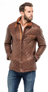 veste cuir homme style blazer e09 c469 mannequin (7)